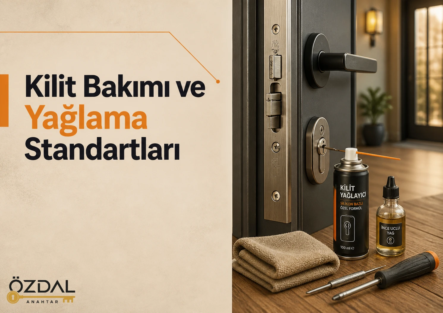 Kilit Bakımı ve Yağlama Standartları - Ortaca Çilingir