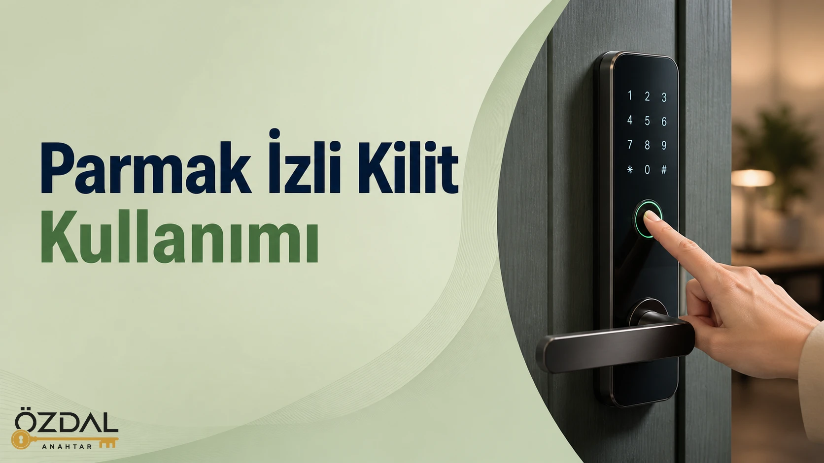 Parmak İzli Kilit Kullanımı - Ortaca Çilingir